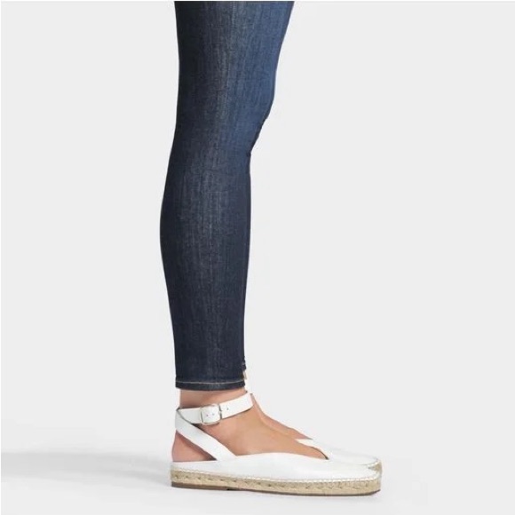 Stuart Weitzman Women's Toga Espadrilles In Off White Soft Grained Calfs… - Picture 9 of 11